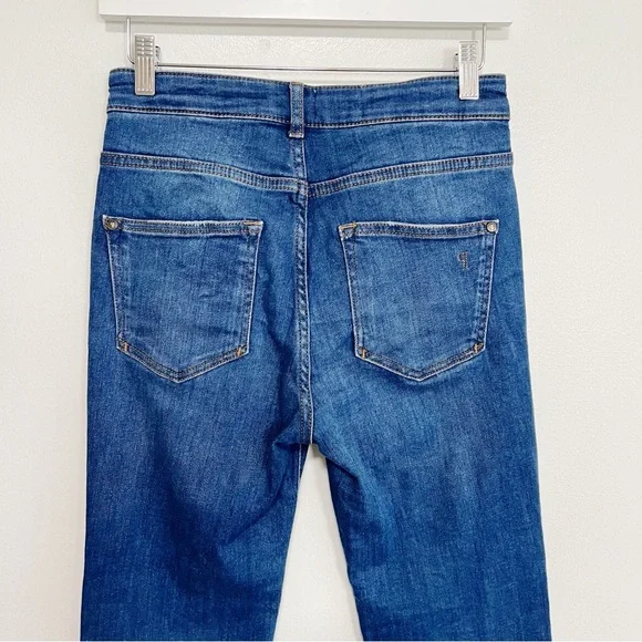 BOGO! Anthropologie Pilcro High Rise Flare Jeans Blue Size 26 - Picture 6 of 10